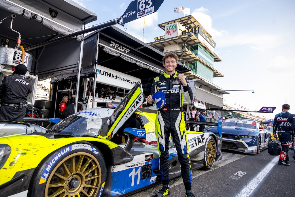 Mikkel Jensen sikrede tredje Indianapolis-sejr i træk.
(Foto: TDS Racing)
